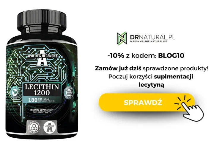 Suplement diety Lecithin 1200. Odkryj korzyści lecytyny dla Twojego organizmu. Zamów z rabatem!
